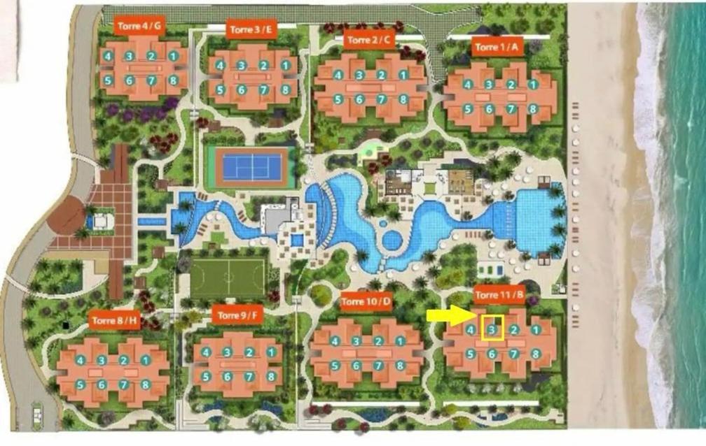 Cumbuco Wai Wai Apartamento Com Vista Para O Mar Zewnętrze zdjęcie